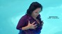 wet girl get wet wet hair swim fully clothed blouse leggings stockings high heels pool river