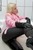 wetfoto irina blonde leggings