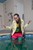 wet girl get wet wet hair swim fully clothed stockings t-shirt shorts high heels jacuzzi bath