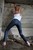 wet girl get wet wet hair fully clothed tight jeans t-shirt shoes lake