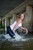 wet girl get wet wet hair fully clothed tight jeans t-shirt shoes lake