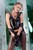 wet girl get wet wet hair fully clothed leggings blouse gloves leather stockings high heels jacuzzi