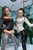 wet girl get wet wet hair fully clothed jeans blouse high heels shower
