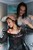 wet girl get wet wet hair fully clothed jeans blouse high heels shower