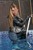 wet girl get wet wet hair swim fully clothed leather jacket jeans scarf t-shirt shoes pool