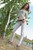 wet girl get wet wet hair swim fully clothed shirt jeans shoes river