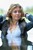 wet girl get wet wet hair swim fully clothed leather jacket fur jeans shirt high heels shoes lake
