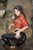 wet girl get wet wet hair swim fully clothed shirt leggings sexy high heels shoes sea