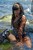 wet girl wet hair get wet swim fully clothed dress stockings jackboots high heels fully soaked sea