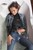 wet girl get wet wet hair fully clothed jeans blouse jacket stockings boots