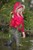wet girl get wet fully clothed jacket jeans t-shirt shoes lake