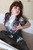 wet girl get wet wet hair fully clothed jacket blouse leggings high heels bath
