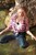 wet girl get wet wet hair swim fully clothed jeans shirt sea