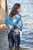 wet girl get wet wet hair swim fully clothed tight jeans jacket denim high heel sandals sea