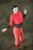 wet girl get wet swim fully clothed wet hair jacket blouse tight pants tights high heels lake