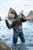 wet girl get wet swim fully clothed wet hair jacket shirt jeans sea