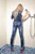 wet girl get wet wet hair fully clothed jacket denim jeans t-shirt tights shoes high heels jacuzzi