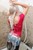wet girl get wet wet hair fully clothed t-shirt denim shorts stockings bath shower