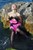 wet girl get wet swim fully clothed cocktail dress stockings evening gloves stockings high heels shoes sea