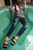 wet girl get wet shirt t-shirt jeans shoes fully clothed jacuzzi