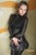 wet girl get wet wet hair leggings stockings skirt blouse high heels