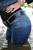 wet girl brunette get wet fully clothed skinny jeans jacket denim tights leather boots heels lake