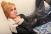 wet girl get wet wet hair swim fully clothed leather jacket tight jeans gloves high heels boots pool shower