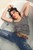 wet girl wet hair get wet t-shirt tight jeans jacuzzi