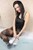 wet girl get wet wet hair leggings top socks sneakers bath