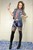 wet girl wet hair get wet vest shorts stockings high heels