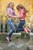 wet girl wet hair get wet shirt tight jeans sneakers water waterfall
