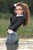 wet girl wet hair get wet jacket jeans shirt high heels