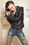 wet girl wet hair get wet leather jacket shirt ripped jeans swim fully clothed fully soaked spa