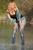 wet girl wet hair get wet denim jacket tight jeans swimsuit swim fully clothed fully soaked lake