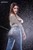 wet girl wet hair get wet striped sweater high-waisted jeans high heels fully soaked hose