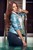 wet woman wet hair get wet jacket blouse denim skirt stockings dress shoes fully soaked spa