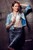 wet woman wet hair get wet jacket blouse denim skirt stockings dress shoes fully soaked spa