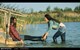 wet girl wet hair get wet tight jeans high heels fully soaked swim fully clothed lake