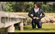 wet woman wet hair get wet leather jacket blouse leggings high heels shoes lake