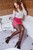 wet girl wet hair get wet blouse skirt stockings high heels fully soaked jacuzzi bath