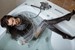 wet girl fully clothed wet get wet soaking wet leather dress jacket tights high heels jacuzzi