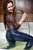 wet girl fully clothed wet get wet soaking wet colorful golf jeans boots jacuzzi