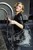 wetfoto girl wet business suit skirt tights