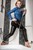 wet girl fully clothed get wet soaking wet denim shirt tight pants high heels shower