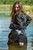 wetfoto wet fully clothed girl in the lake