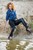 wet girl wet hair get wet swimming fully clothed shirt leather pants high heels lake