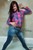 wet girl get wet soaking fully clothed jeans shirt socks wet hair bath