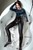 wet girl get wet photo soaking fully clothed bathroom sweater leggings tights shoes
