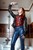 wetlook attractive wet fully clothed jeans girl playing with bath foam takes shower wetfoto