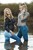 wet girl fully clothed blouse jacket jeans tights water lake